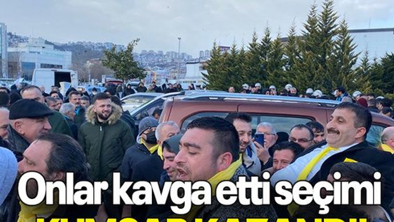 Onlar kavga etti seçimi KUMSAR KAZANDI!